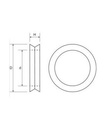 [FASTSKMF12] Afdichting mannelijk snelkoppeling DN 13 - 20 x15,1 x 3,6