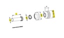 [WALTSDH25/1L1500-BI00] Stofkap Binnen SD25/1 lengte 1500mm met kap Ø 160mm