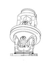 [WALT36.19.10XS5] Kruiskoppeling WW2580 - flensgaffel Ø160 - 6 x gaffel buis S5