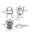 [FAST2P508412GMC] Multikoppeling 4 snelkoppelingen - 2P508 - 1/2" BSP - mobiele zijde - koppelbaar bij restdruk