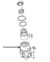 [WALT21.31.881] Huis F5/1 - WW2380 - Kruis 27x75 - 24x91 - Links draaien