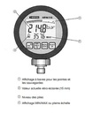 [WEBTFT9985-100] Manometer digitaal  0-100 bar - piek tot 200 bar
