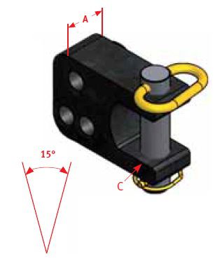 [CRAM8004825] Aanbouwelement KK - KBA - ZWL30 - 15°
