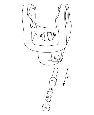 [WALTAGR102] Drukknop gaffel AG 1.3/4"