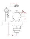 [CRAM8004730] Kit bol met grendel KK50