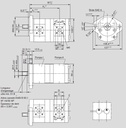 [DKWK 81 010 213 B] Pomp 2 gaten 106,4 - SAE A - spline as 9T - 14 + 8,0 cc - Rechts draaien - Bosch