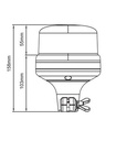 [AEBB510F-DV-OR] Draailicht  LED