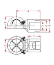 [CRAM8004721] Trehoog ZZK50-M30X2 - met binnendraad M30x 2
