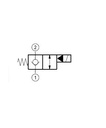 [DKWK 80 015 260 B] Stuurschuif (normaal gesloten)