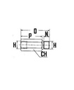 [DKWK 80 003 305] Parachutklep  met huis - 1/4"  BSP