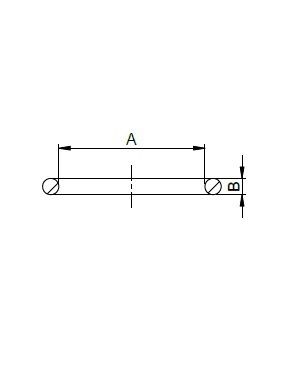 [FONT70.63.00.16] O-ring 23,52 x 1,78 - adapter 1.7/16" ORFS