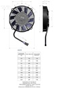 [DKWK 80 040 205 H] Ventilator 24 V - radiator 15-80L Ø 190 mm