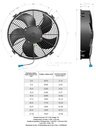 [DKWK 80 040 210 H] Ventilator 12 V - radiator 20-110L / 45-160L Ø 305mm