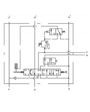 [DKWK 80 401 016 A] Stuurventiel DW-IHC