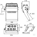 [FAST2P606612GMC] Multikoppeling 6 snelkoppelingen - 2P606 - 1/2" BSP - mobiele zijde