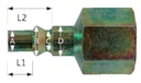 [ORIO48501] Snelkop. MA-1/4 -1/4  Bui