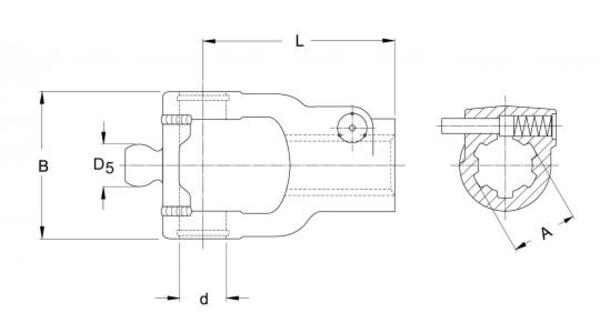 [WALT35.18.10] AG L112 1.3/4-6 STIFT