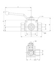[DKWK 80 900 045] Kogelkaan 3 wegen 1"