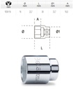 [BETA920 A16] Dopsleutel zeskant - 1/2 - 16mm