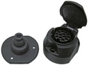 [HELL8JB005949-001] 13 polige stekker kunstof 12V
