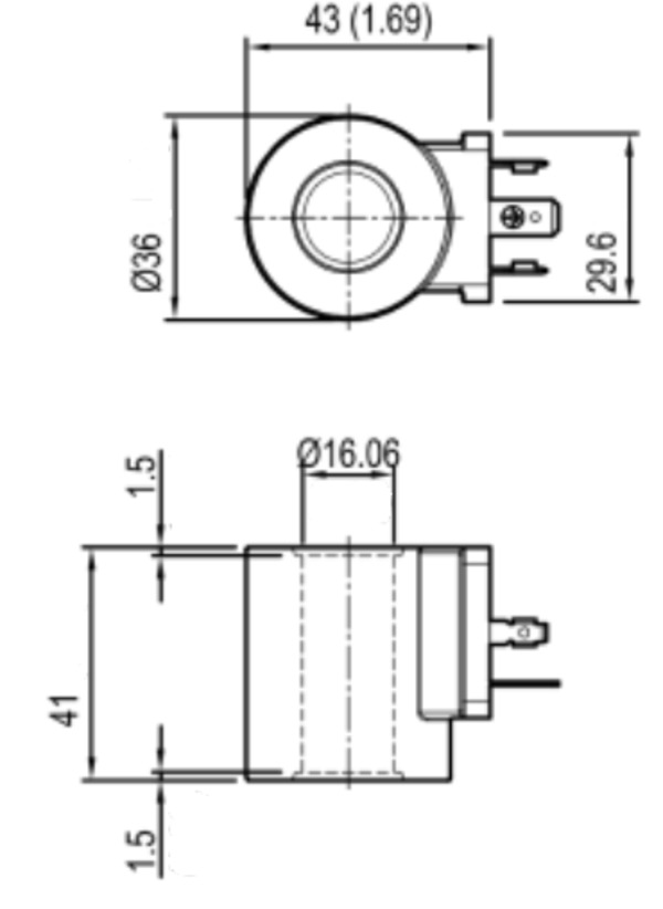 [DKWK 80 016 300 B] Spoel 12V -  nieuw type