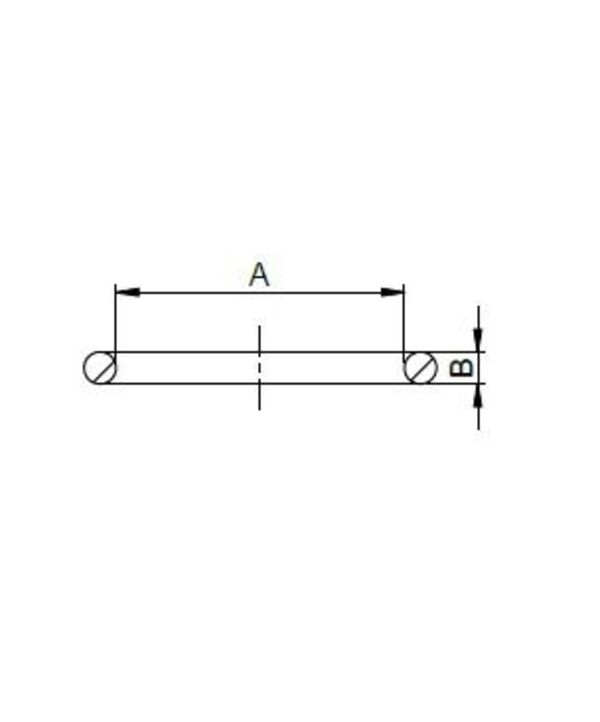 [FONT70.63.00.04] O-Ring 7,66 x 1,78 - adapter 9/16" ORFS  