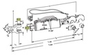 [WKSS207876] Hydraulisch derde punt met dempingsmechanisme  CAT 3/105 - slag 250 mm --> 184KW