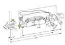 [WKSS207238] Hydraulisch derde punt met dempingsmechanisme  CAT 3/70 - slag 185 mm --> 110KW   
