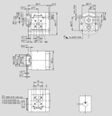 [BOSC1 517 222 524] Pomp 4 gaten 60,0 x 60 - Oldhamkoppeling - 16,0 cc - Links draaien - Bosch