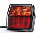 [DKWK 40 000 055] Universele LED-achterlicht 12-36V, 4-functioneel met kentekenverlichting
