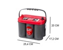 [STAR802.250] Batterij OPTIMA Red Top S-4,2  50Ah 815CCA / RTS-4,2