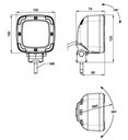 [DKWK 40 000 003] Werklicht LED WIDE (100x100) 4100 lumen