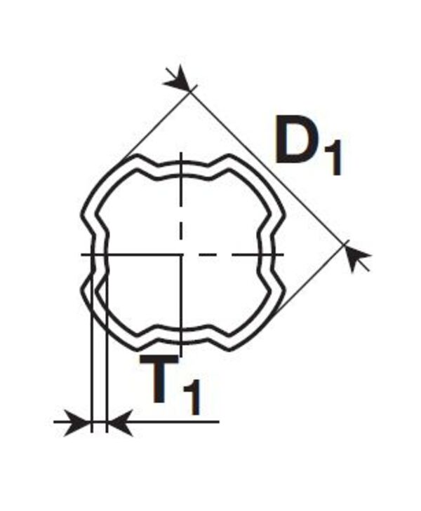 [BOND122271000] Profielbuis