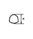[BOND125071000] Profielbuis 36,0 x 4,0 lengte 1000mm