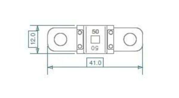 [DKWK 40 004 260] Zekering Midi 200A