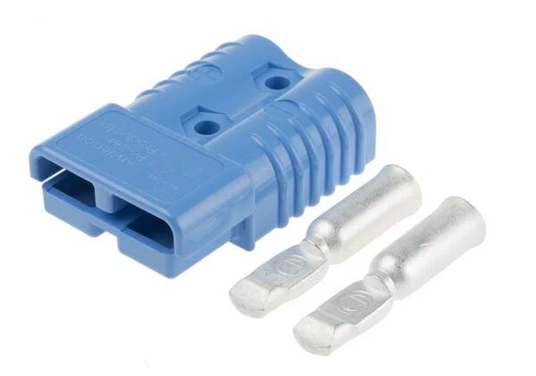 [ZENI00200043] Connector mannelijk - vrouwelijk - 175A - Blauw (24v)