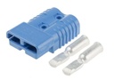 [ZENI00200043] Connector mannelijk - vrouwelijk - 175A - Blauw (24v)