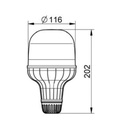 [DKWK 40 000 029] Draailicht EUROROT FLX H21W 12v