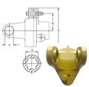 [WALT57.131.18] Breekboutkoppeling W2500 - 1.3/4" - 6 / kruis 36x89 / 292 daNm / bout M10  met klembout