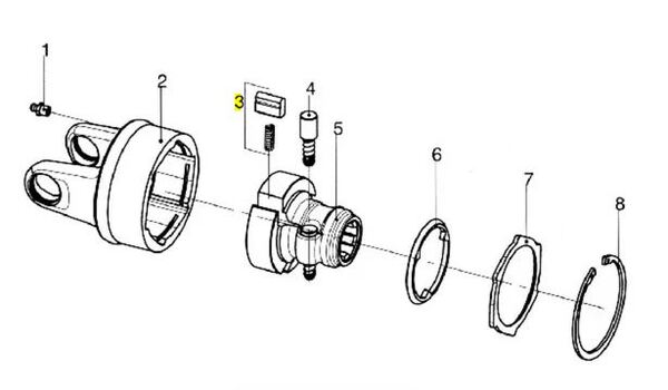 [BOND4210E0001R03] Pal met veren  (3 st)