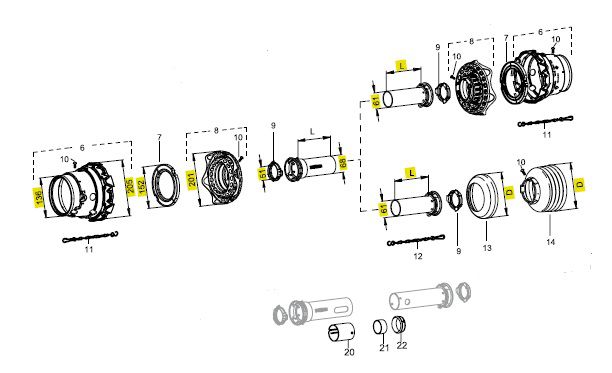 [WALT85.01.10] Flexo voor SDF15