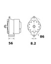 [ISKRIA1154] Alternator Mahle MG313  14V - 120 A