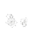 [DKWK 01 450 140] Starter LUCAS  3,0 Kw - 12 V - 9T