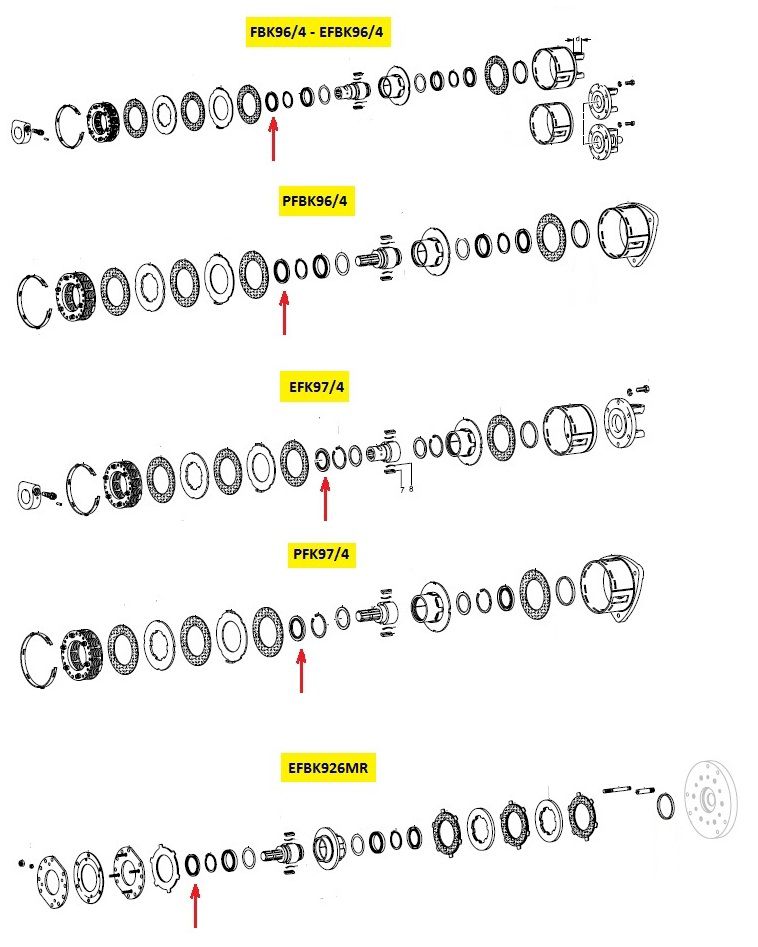 [WALT68.18.03] Dichting FBK96/4 - PFBK96/4 - EFK97/4 - PFK97/4 - EFBK926MR - 80x59x6