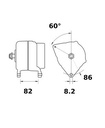 [ISKRIA1203] Alternator Mahle MG562  14V - 120 A