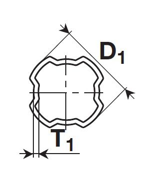 [BOND122323000] Profielbuis 35,2 x 2,0 lengte 3000mm