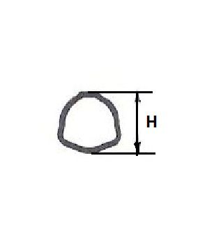 [BOND245043000] Profielbuis 29,6 x 4,3 lengte 3000mm rilsan
