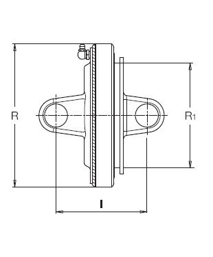 [BOND5110N0051] Centerdeel grote hoek