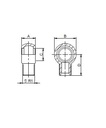 [FONT30.03.00.06] Draad 3/8" BSP - Ø bout 17 mm