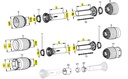[WALT86.34.08] Kap voor PG30 - Ø230mm - 8 ribben